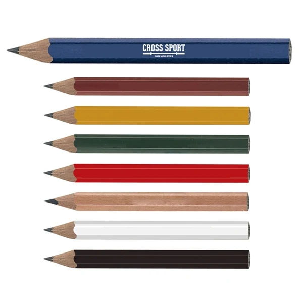 Hex-Shaped Golf Pencil 1