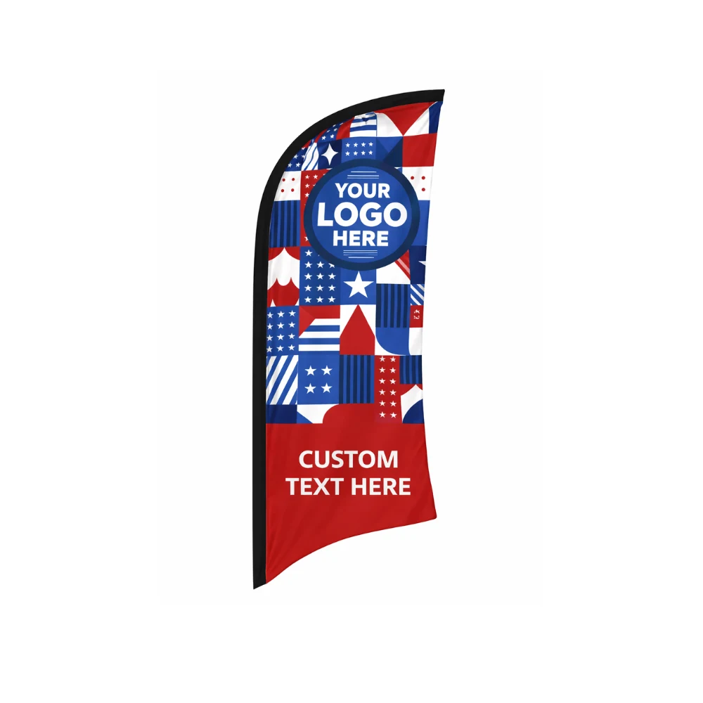 12' Shaped Flag 1