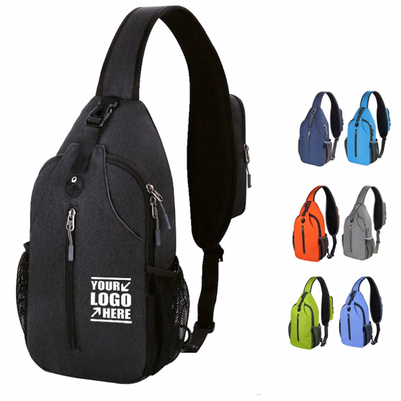 custom Crossbody Sling Travel Hiking Chest Bag Daypack