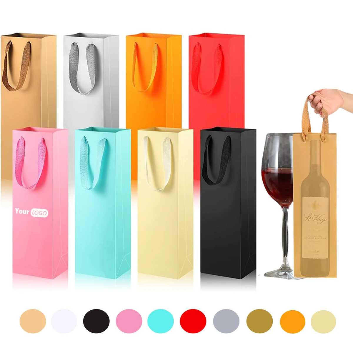 Reusable Wine Gift Bag 1