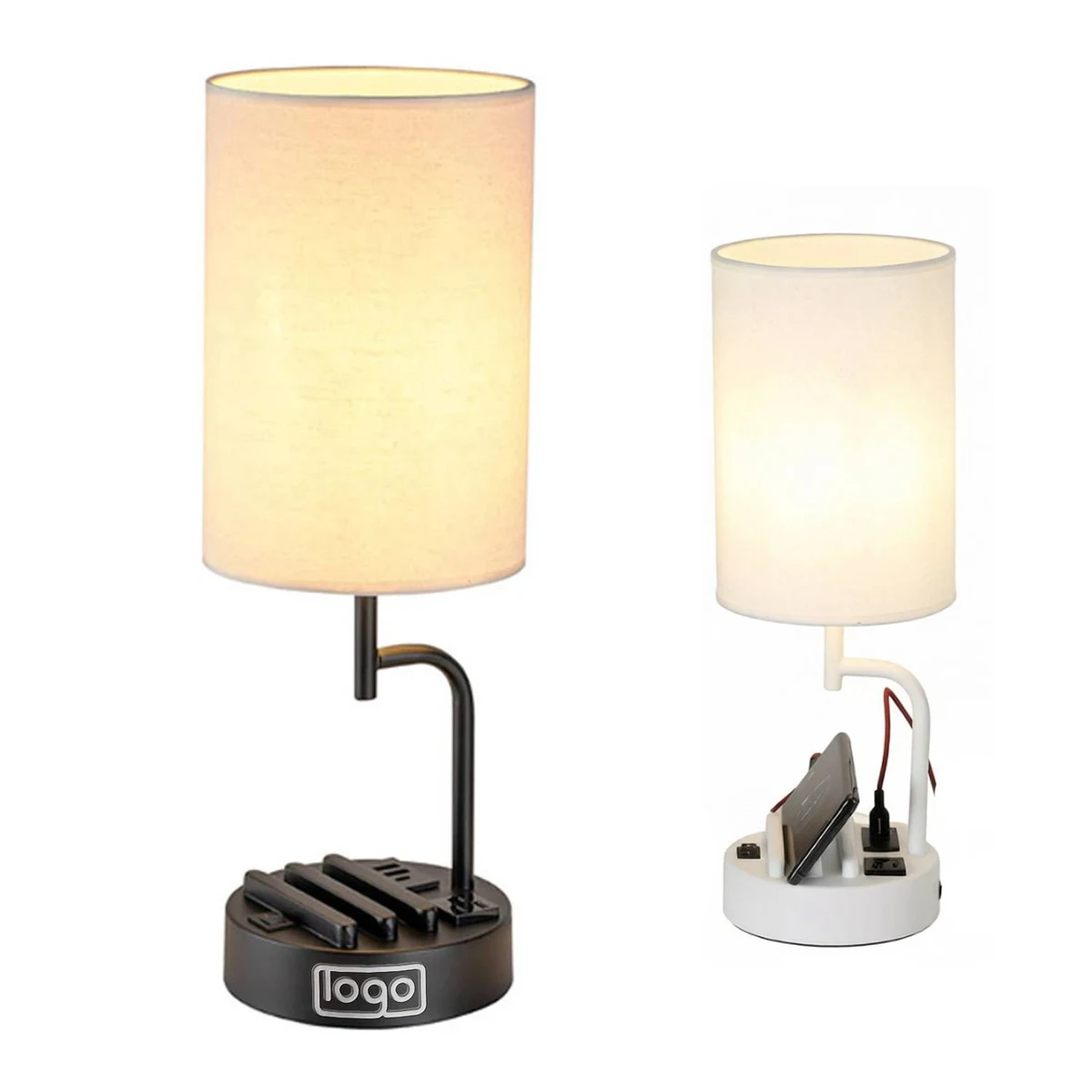 Rechargeable LED Table Lamp with Phone Stand 1