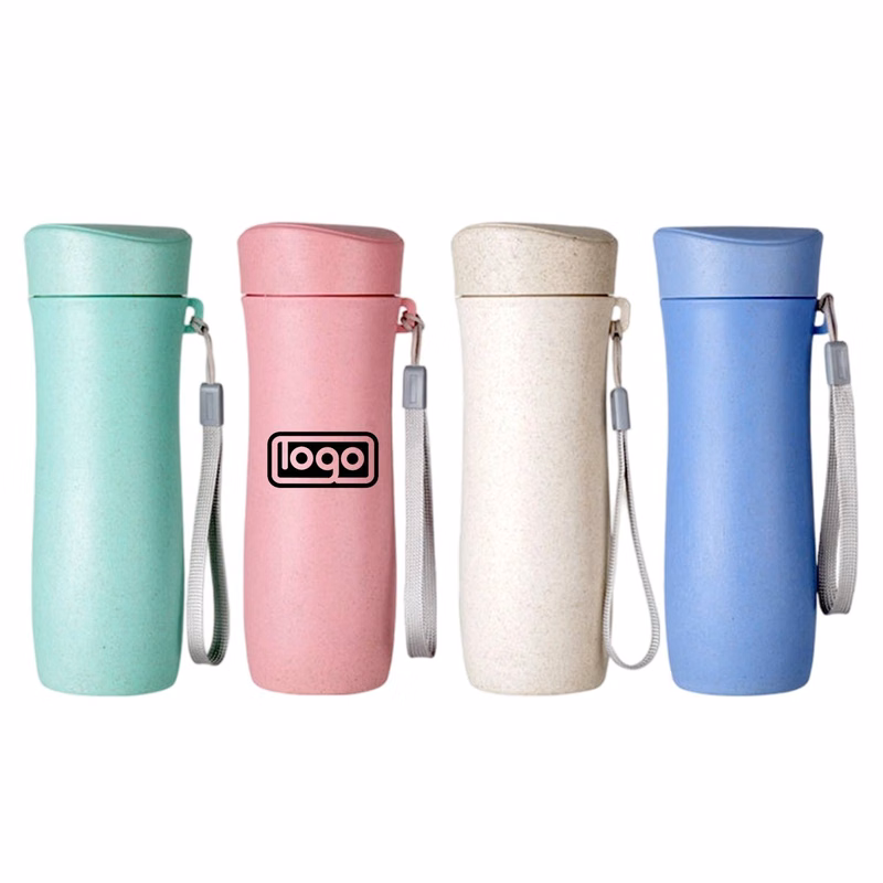 13oz Wheat Straw Water Bottle