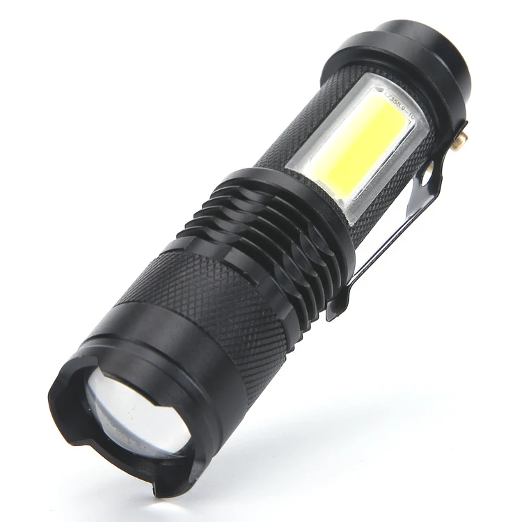 Telescopic Zoom USB Rechargeable Flashlight 1