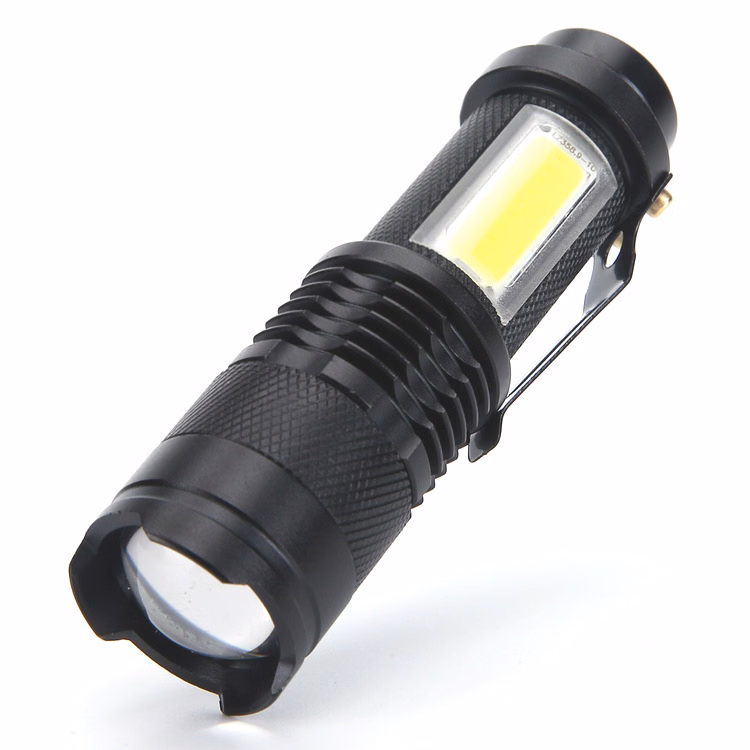 Telescopic Zoom USB Rechargeable Flashlight