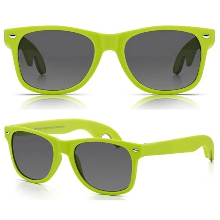 Promotional Sunglass with Steel Stainless Bottle Opener 1