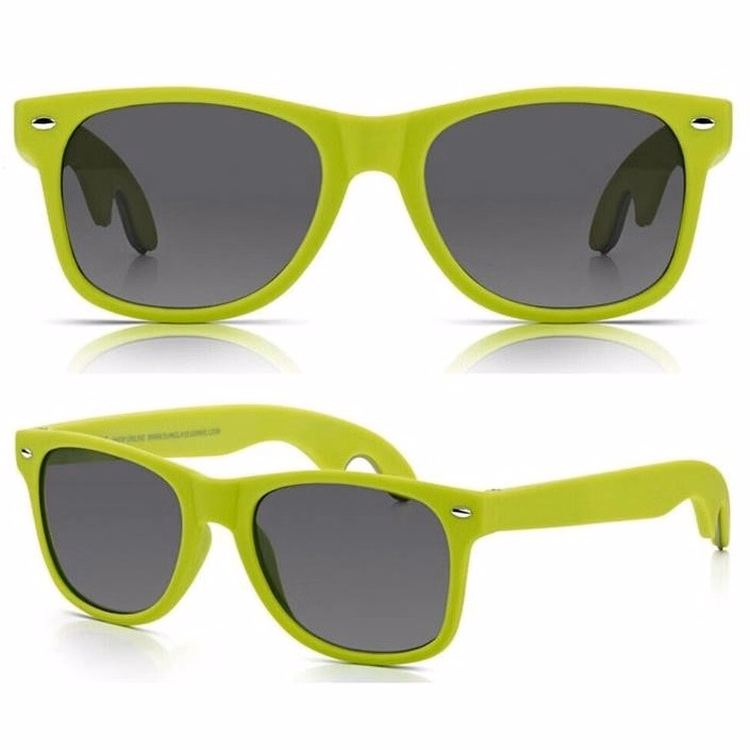 Promotional Sunglass with Steel Stainless Bottle Opener