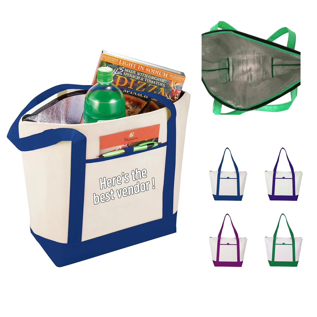 24-Can Non-Woven Tote Cooler Bag 1