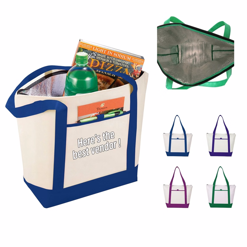 24-Can Non-Woven Tote Cooler Bag
