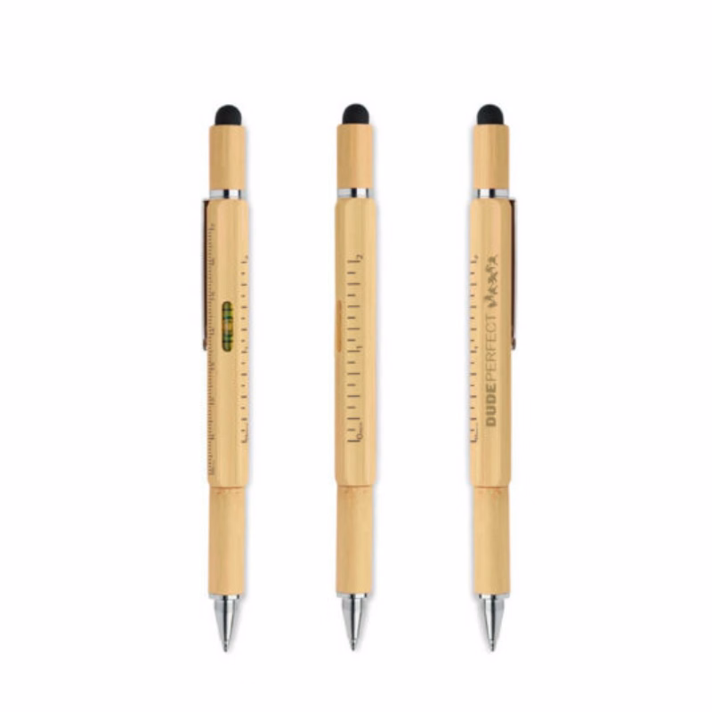 Bamboo Multi Tool Pen