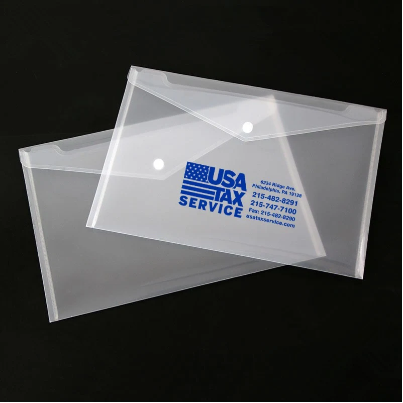 A4 Clear Document Folders 1