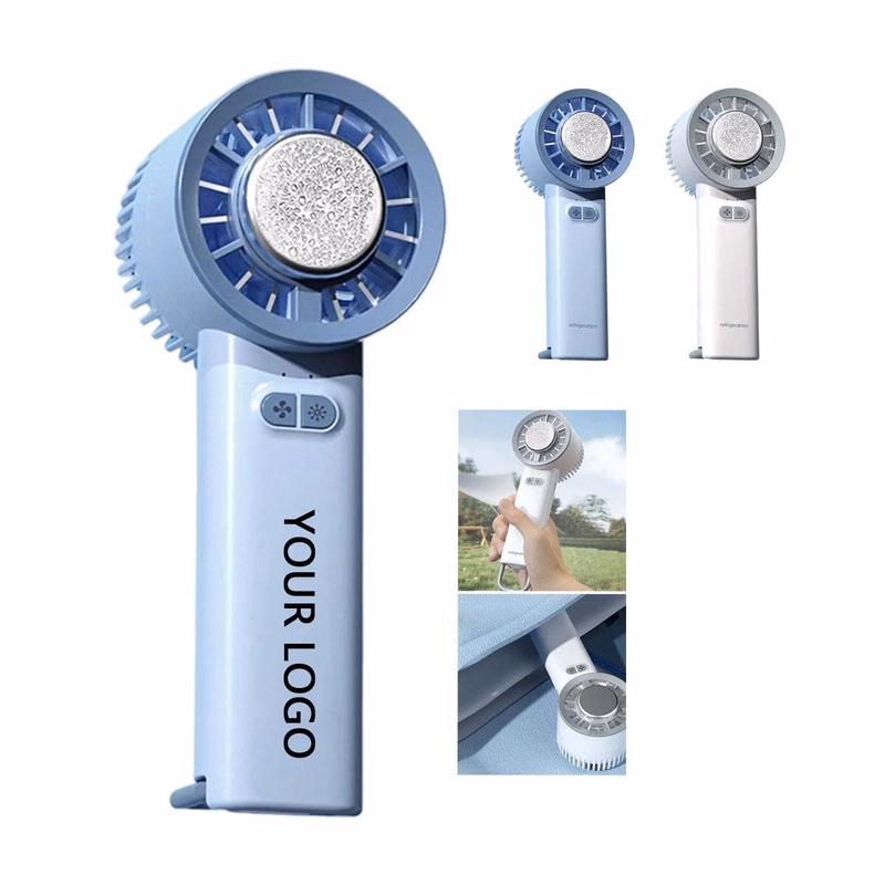 Compact Cooling Fan with Desktop Stand Design