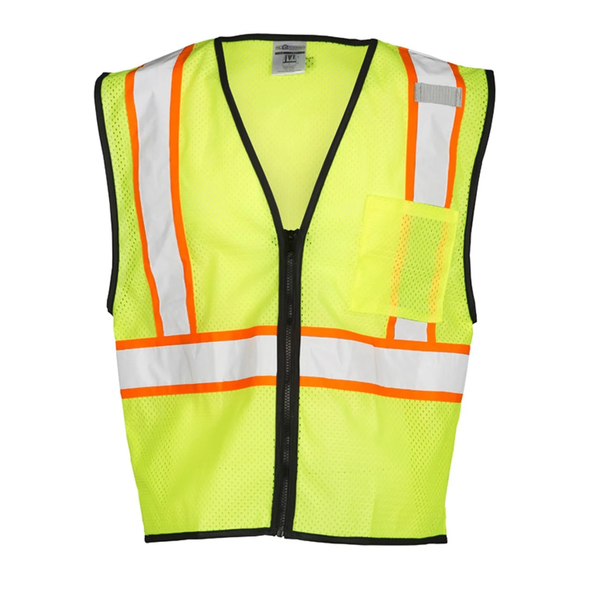 Unisex Chemically Treated Contrast Mesh Vest - FM527-528 1