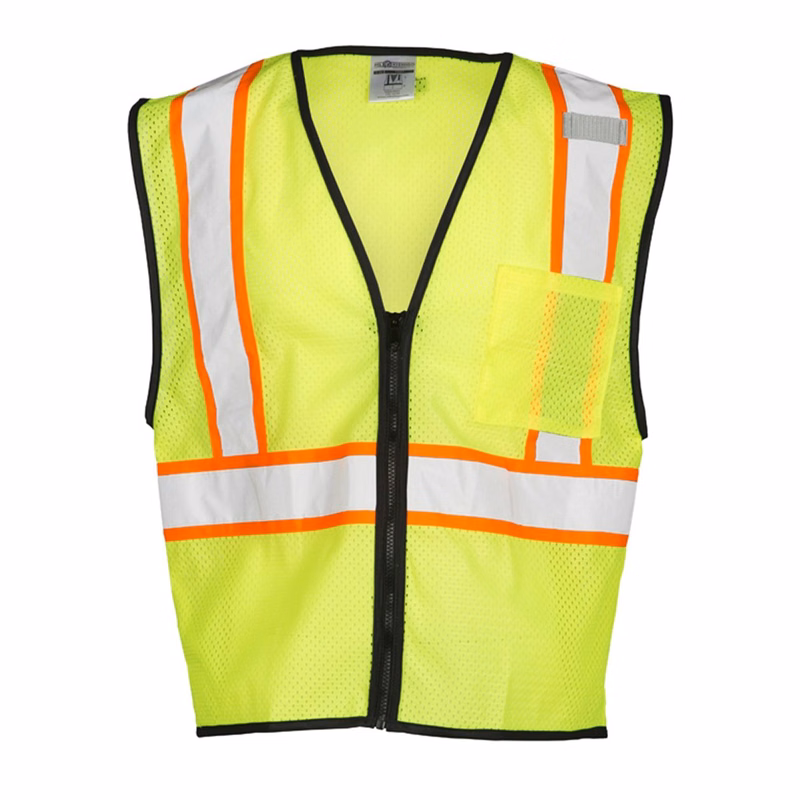 Unisex Chemically Treated Contrast Mesh Vest - FM527-528