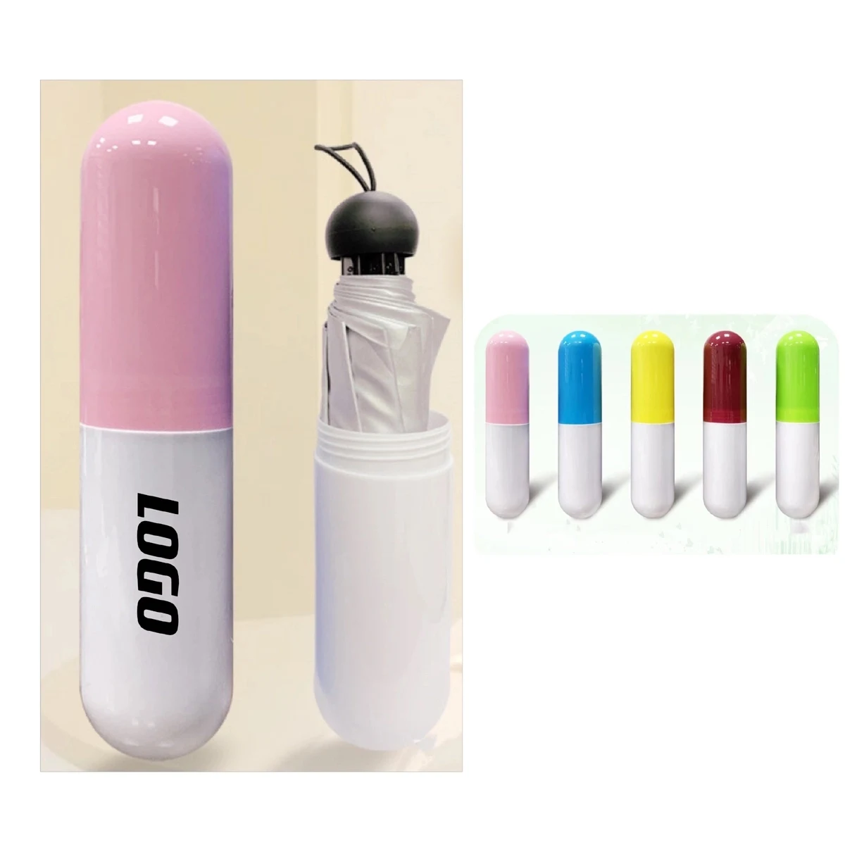 Capsule Folding Umbrella 1