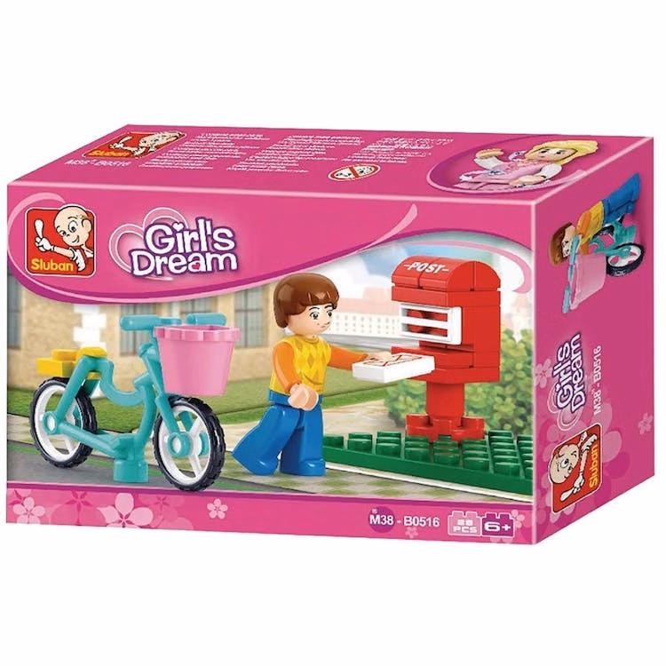 Delivery Boy Building Brick Kits - 29 Pieces Ages 6+