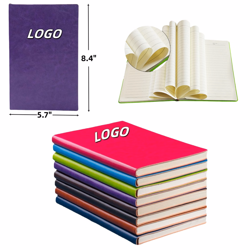 A5 Office PU Leather Notebook