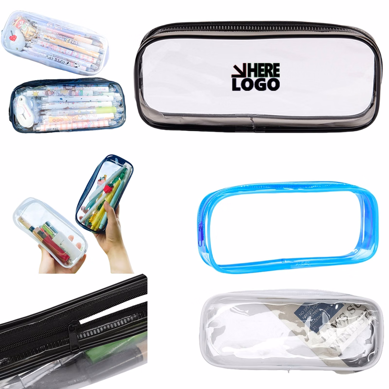 Clear Pencil Bag Case