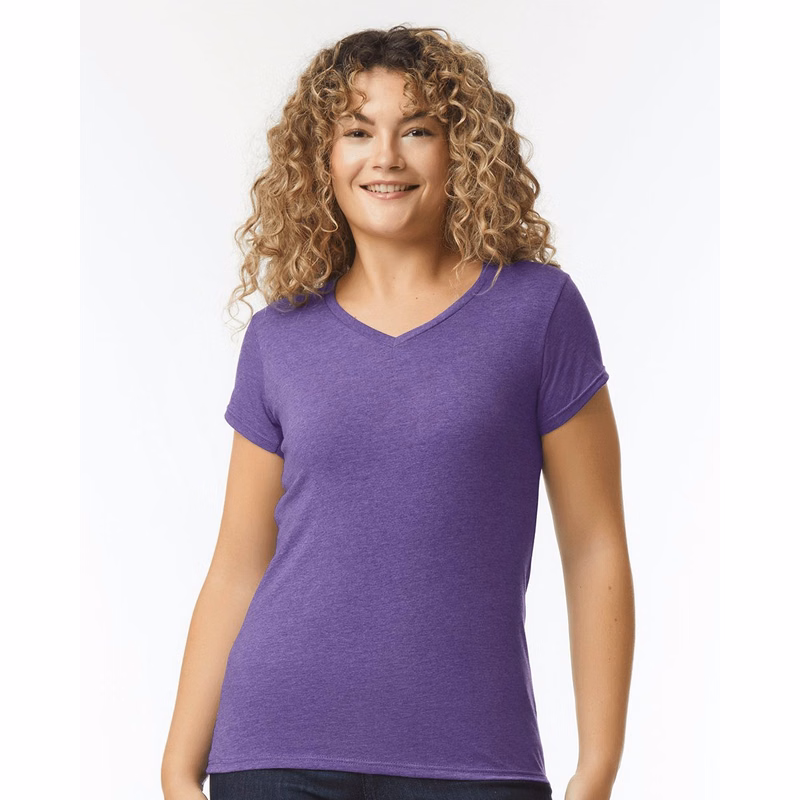 Women's Softstyle® V-Neck T-Shirt - 64V00L