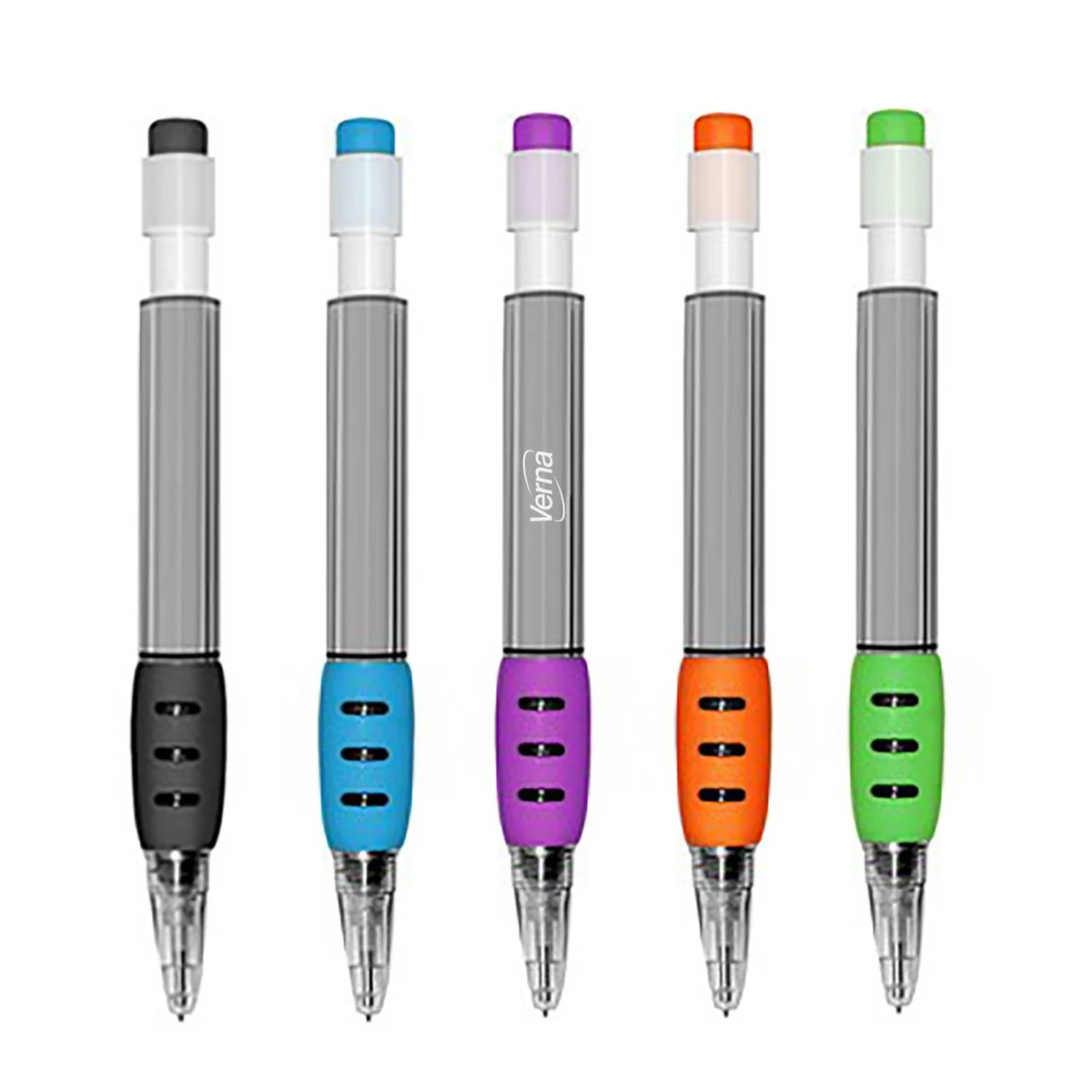 Mini Plastic Mechanical Pencil w/ Rubber Grip 1