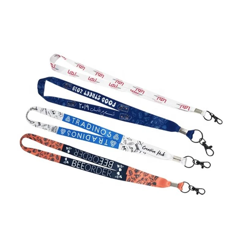 Customized ECO-friendly Lanyards RPET Polyester Nylon Lanyards 1