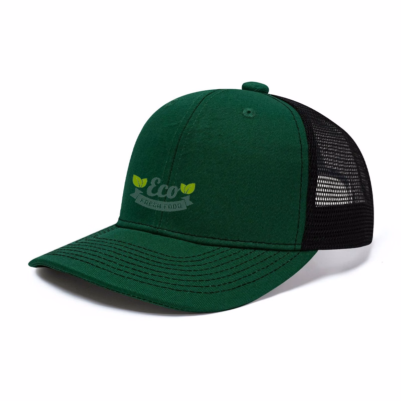 Embroidery Snapback Trucker Cap