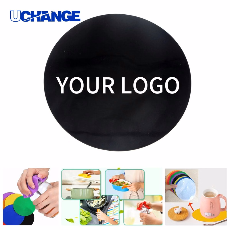 Silicone Coaster 3.54 Inch for Jars or Daily Beverage Use