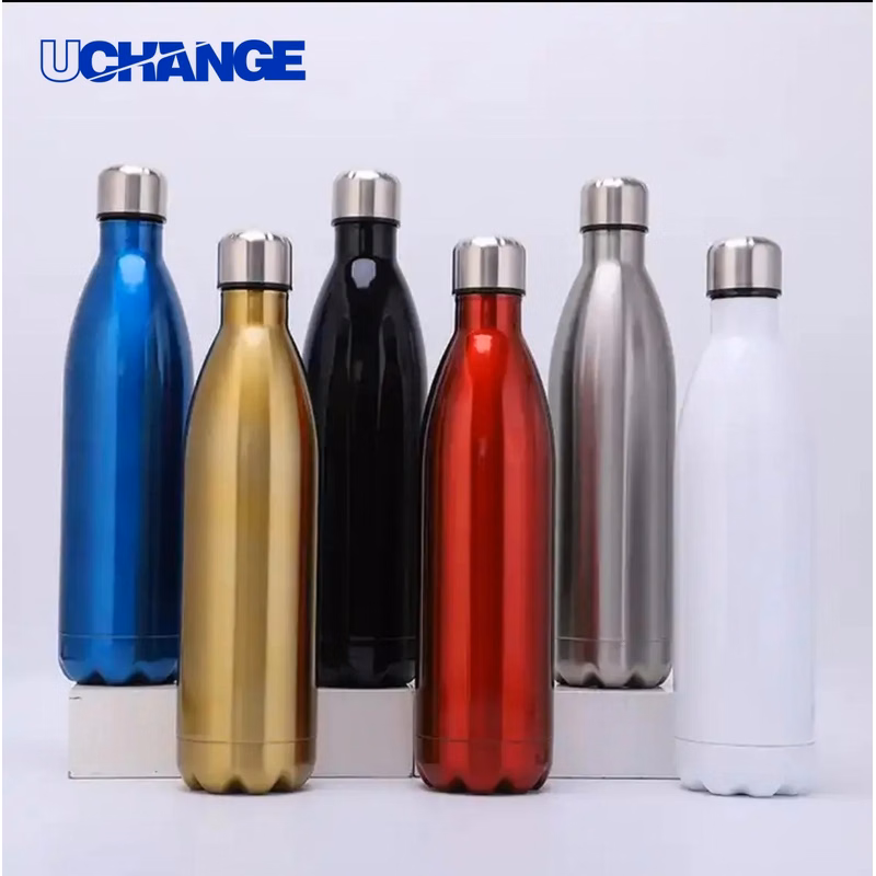 Stainless Steel Vacuum Thermo Water Bottle for Travel & Temperature Retention