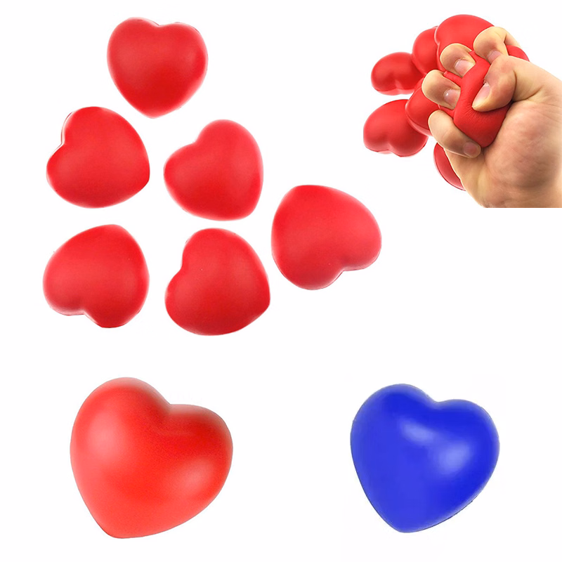 PU Heart Shaped Stress Balls