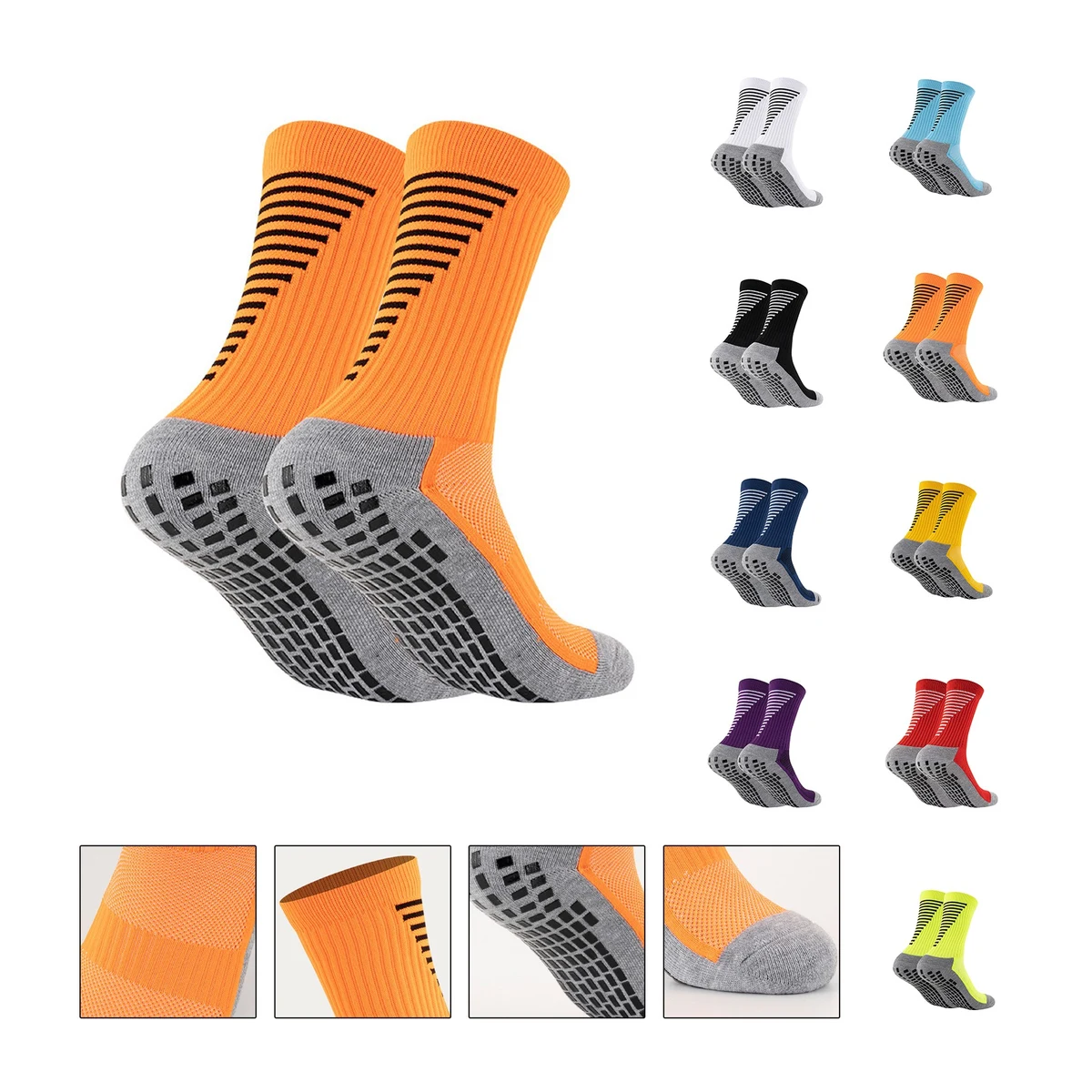 Anti Slip Slipper Hospital Socks with Grips 1