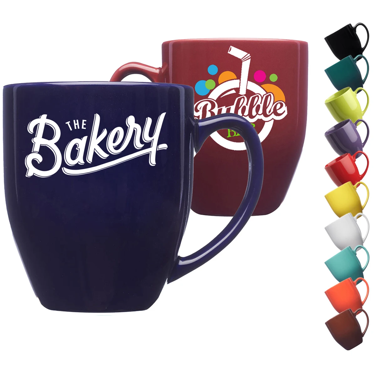 16 oz. Bistro Glossy Coffee Mug 1
