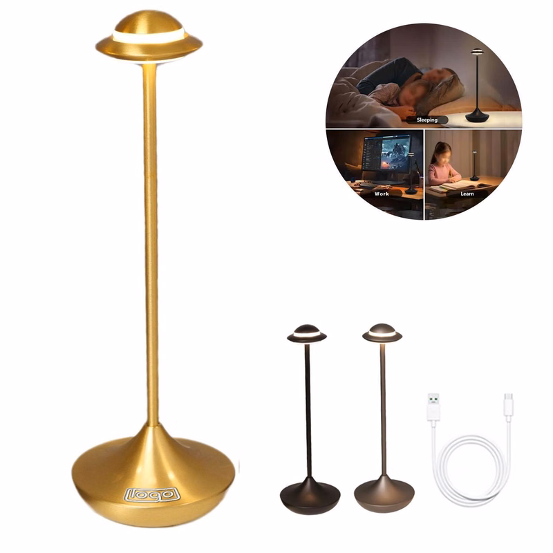 Metal Rechargeable Cordless Table Lamp