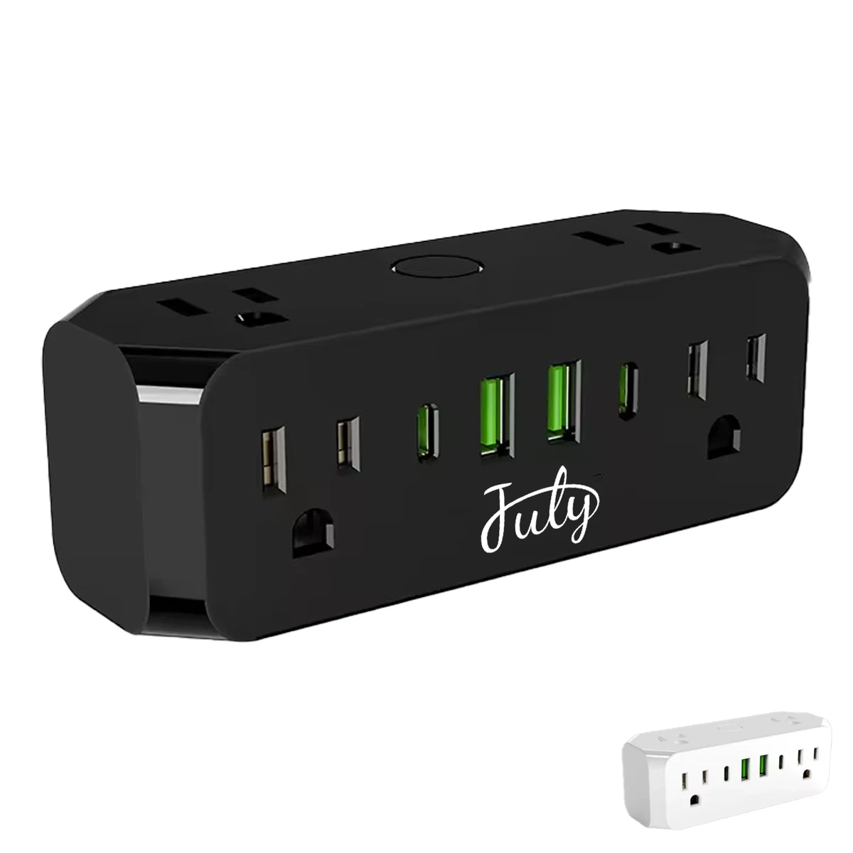 6 Socket Wall Mount USB Converter 1