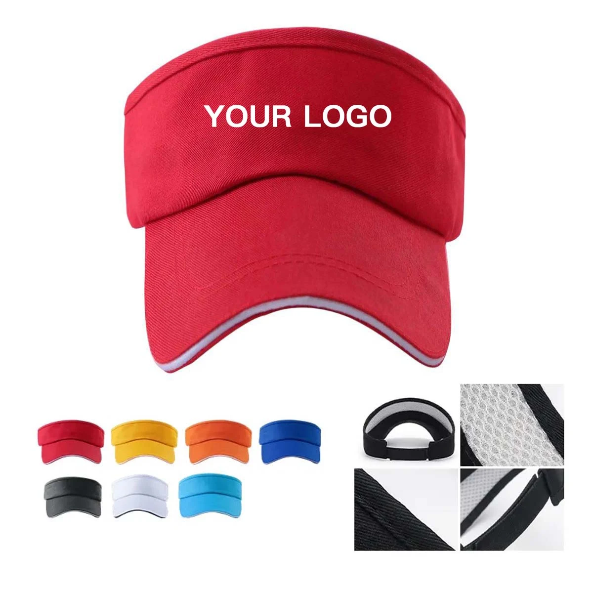 Lightweight Adjustable Sun Visor for Summer Events 1
