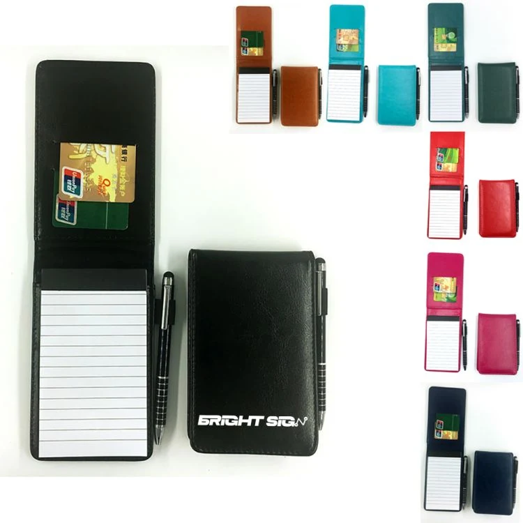 Mini Pocket Notepad Holder Set with Pen 1