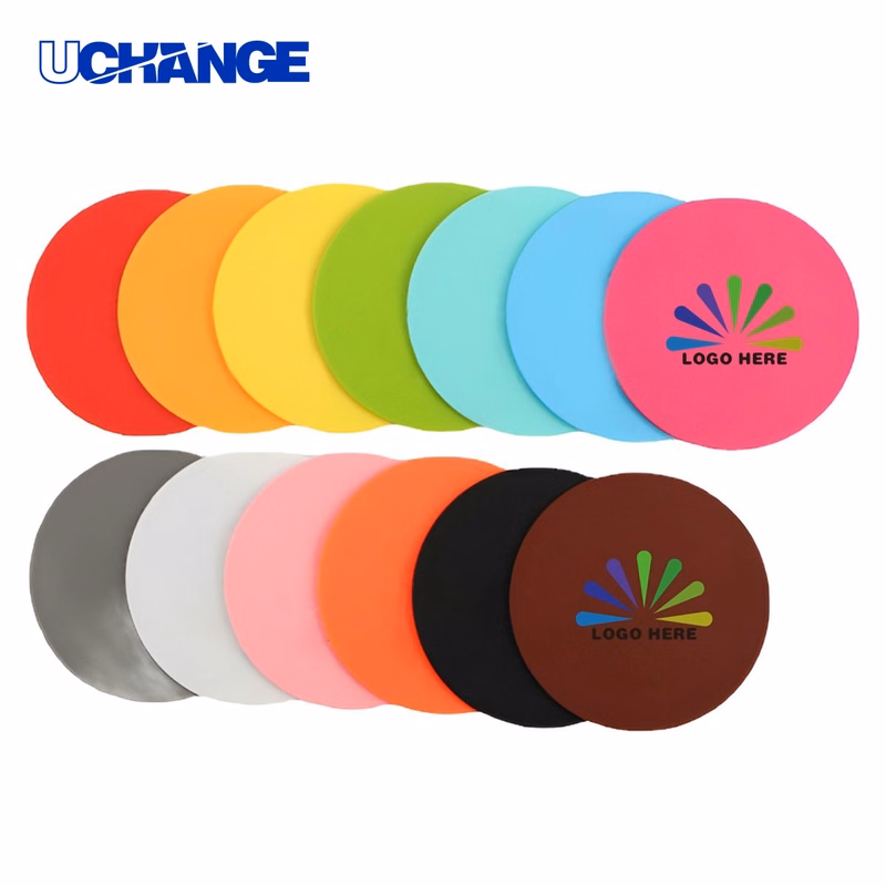 Custom PVC Non-Slip Drink Coaster Mat