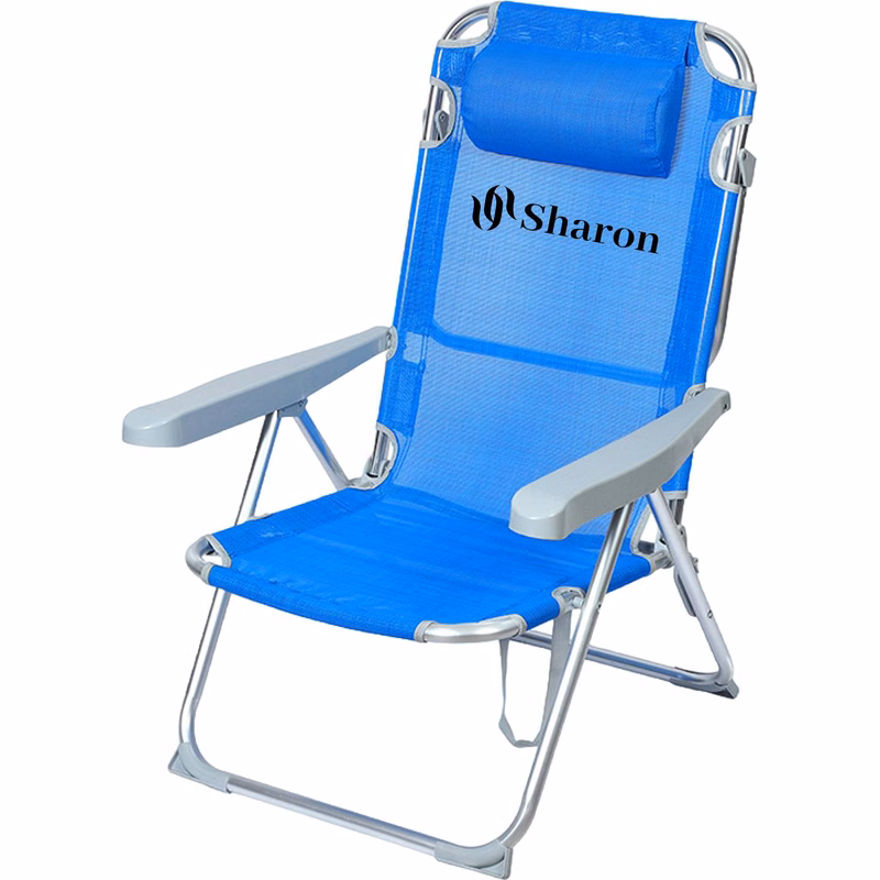 Portable Folding Camping Chair w/ Headrest