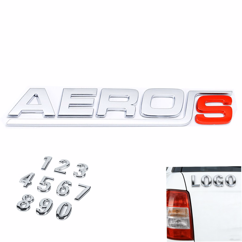 Raised 3D Decals for Car Decoration