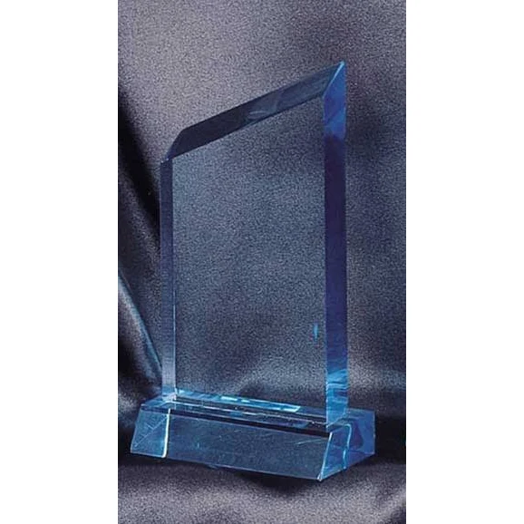7 3/4" Wedge Sapphire Acrylic Award 1