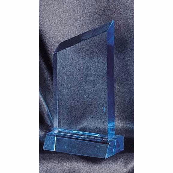 7 3/4" Wedge Sapphire Acrylic Award