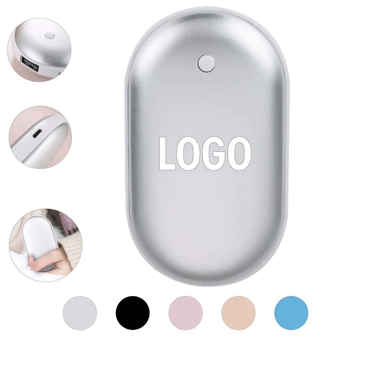 5000mAh Rechargeable Hand Warmer 1