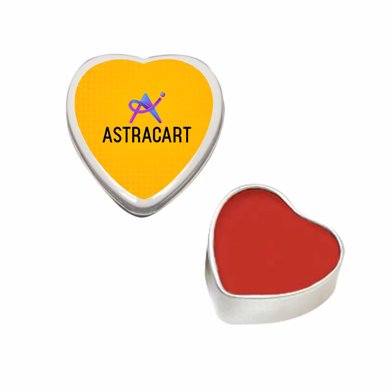 Lip Moisturizer in Heart-Shaped Tin