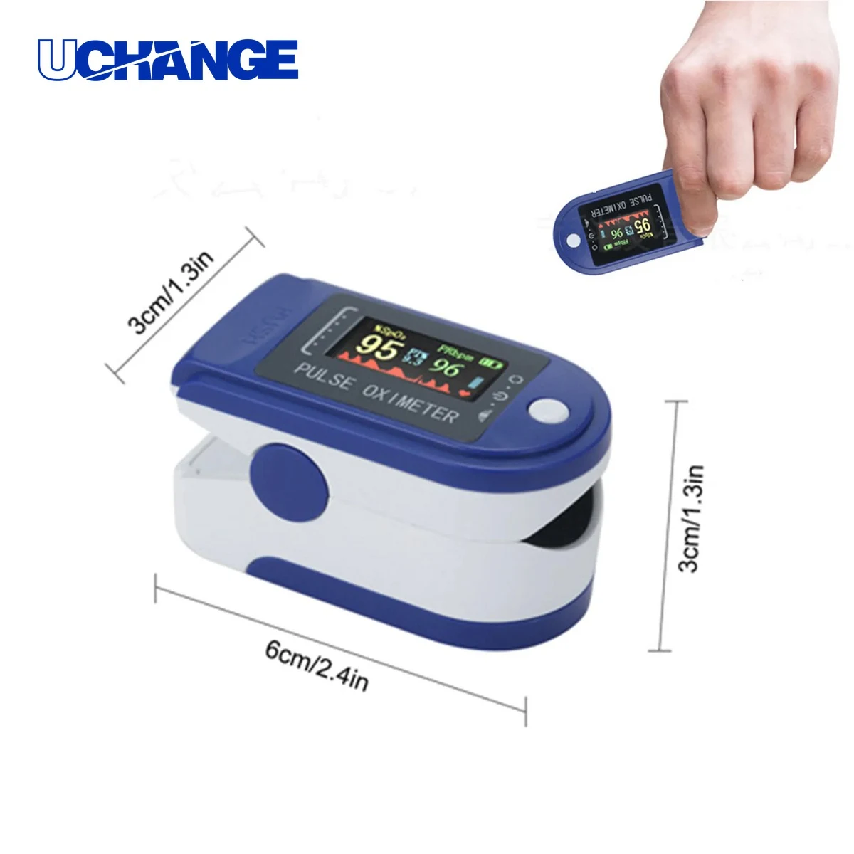 LED Finger Clip Oximeter 1