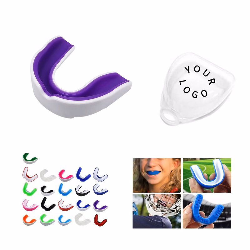 Protective Sports Mouthpiece with Case for Athletes