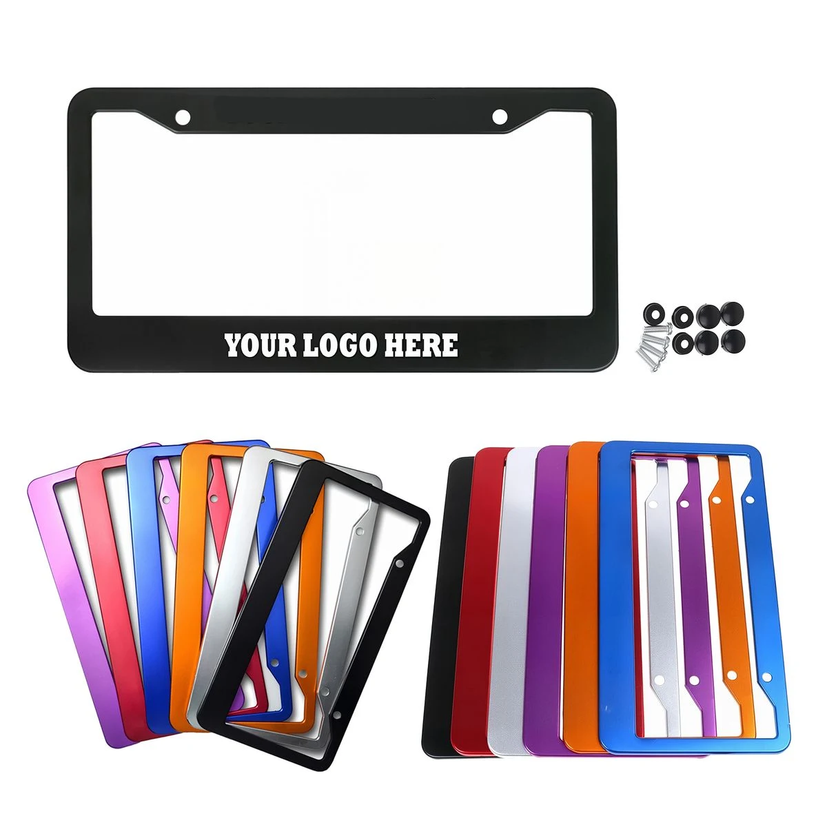 Durable Aluminum Alloy License Frame 1