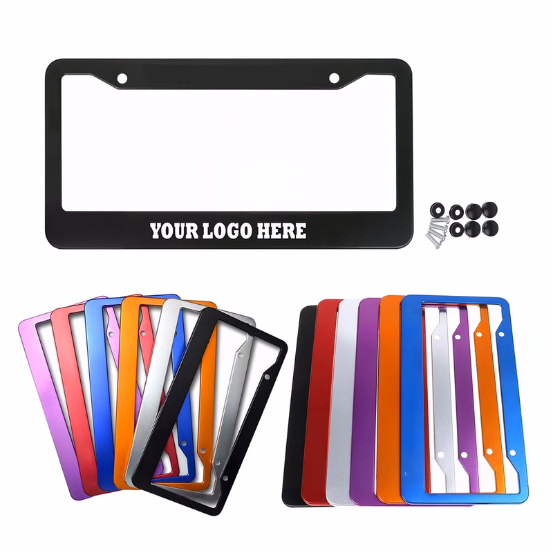 Durable Aluminum Alloy License Frame