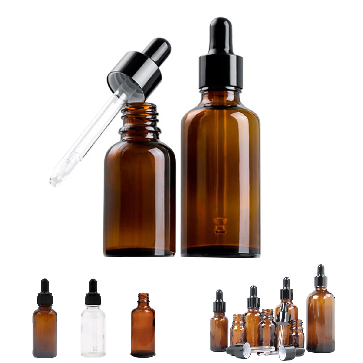 50 ml Glass Dropper Bottles 1