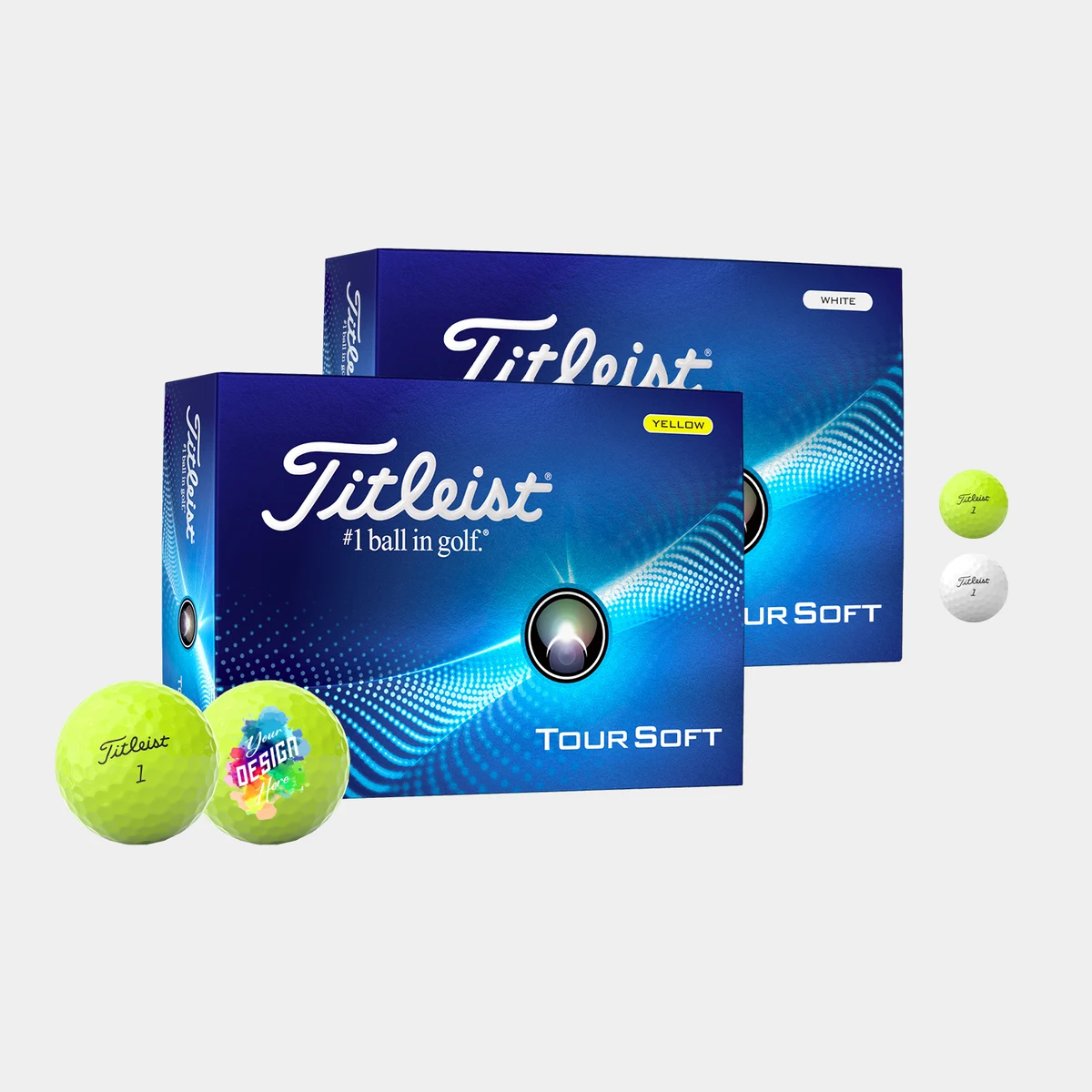 Titleist® 12 Pack Tour Soft Golf Balls 1
