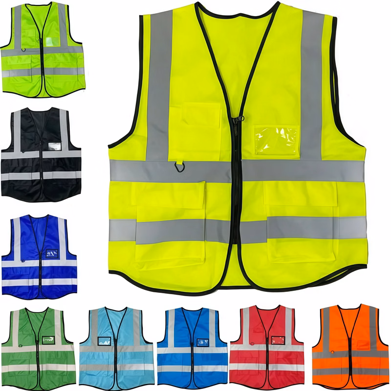 Mesh Breathable Reflective Adult Safety Vest