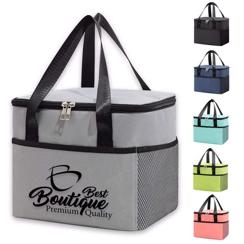 Insulated Lunch Bags Leakproof Cooler Tote Travel Picnic