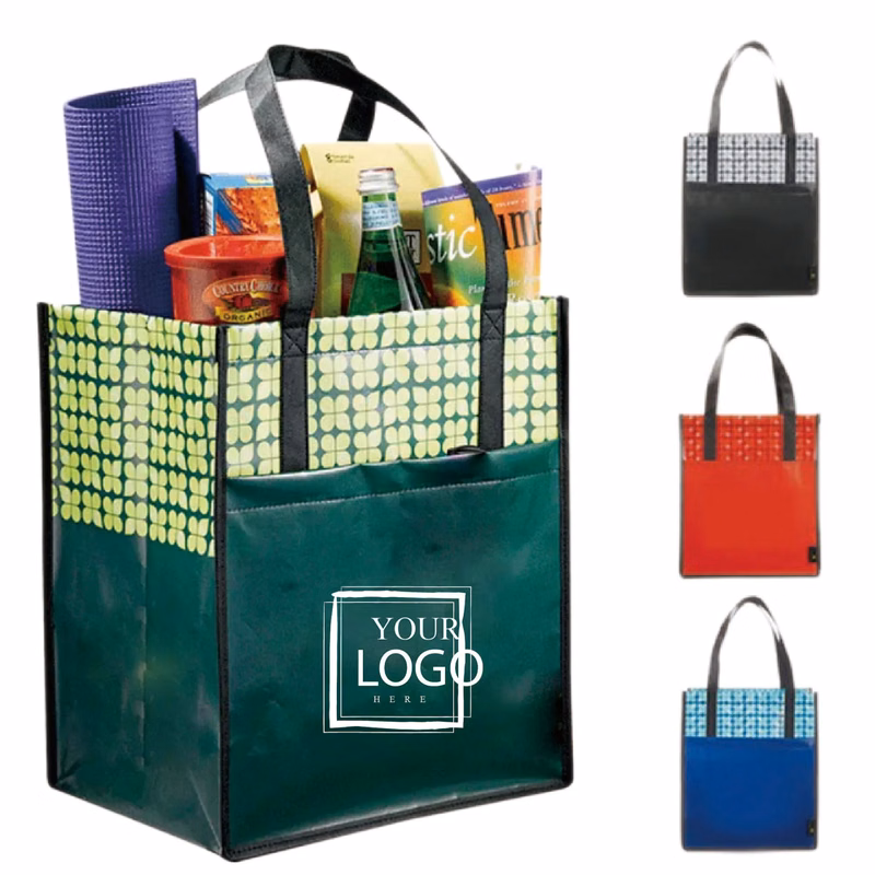 Custom Printed Laminated Non-woven Tote Bag